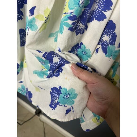 American Eagle Outfitters Dress Juniors Size XL A-Line Floral Y2K Short Hawaiian - Picture 8 of 10
